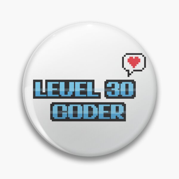 Item preview, Level 30 coder  designed and sold by Code  Monkeys.