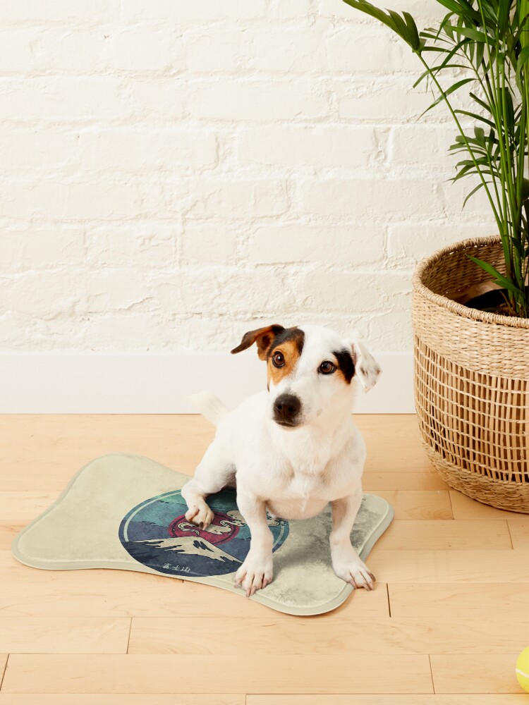 Fuji Mountain  - Pet bowl mat