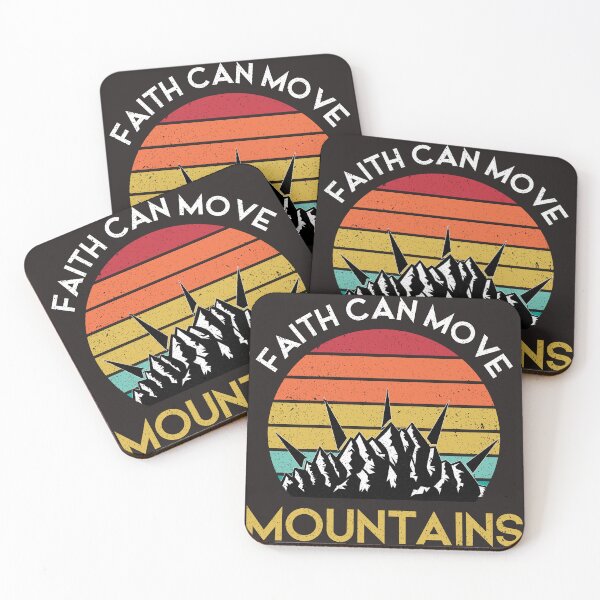 Item preview, Faith Can Move Mountains designed and sold by RED FIR.