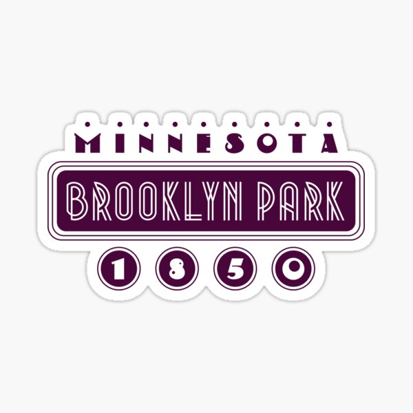 Item preview, Brooklyn Park, Minnesota, USA. Lettering. Violet color designed and sold by Dmitry Sytnikov.