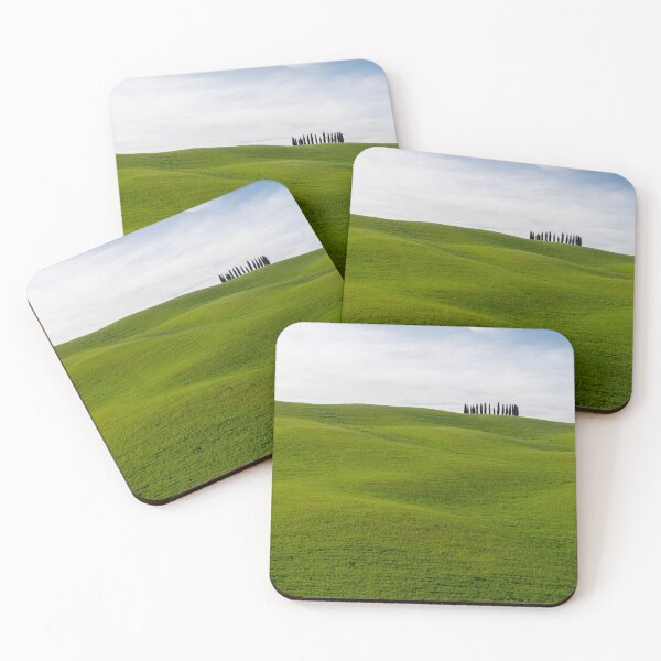 Item preview, Green fields and trees in Val D Orcia designed and sold by pietrofoto.