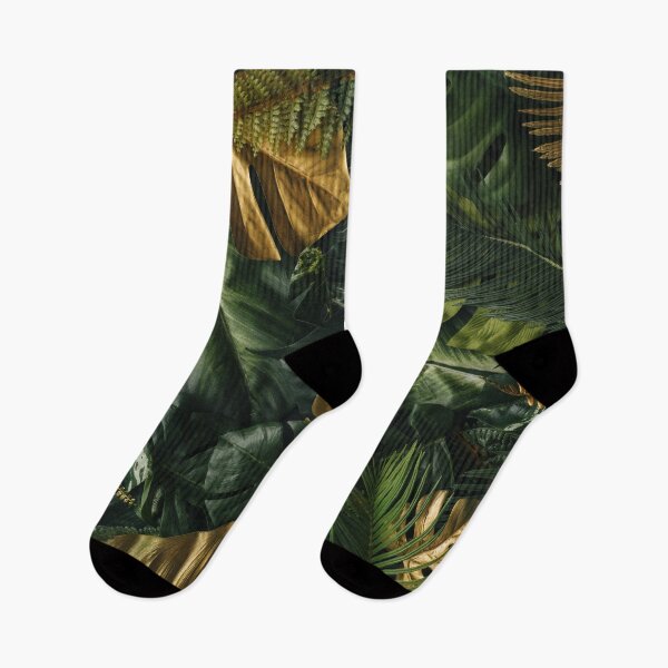Item preview, Glistening Green and Gold Leaves designed and sold by pocketgraphic.