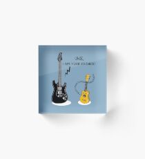 Uke, I am your Father! Acrylic Block