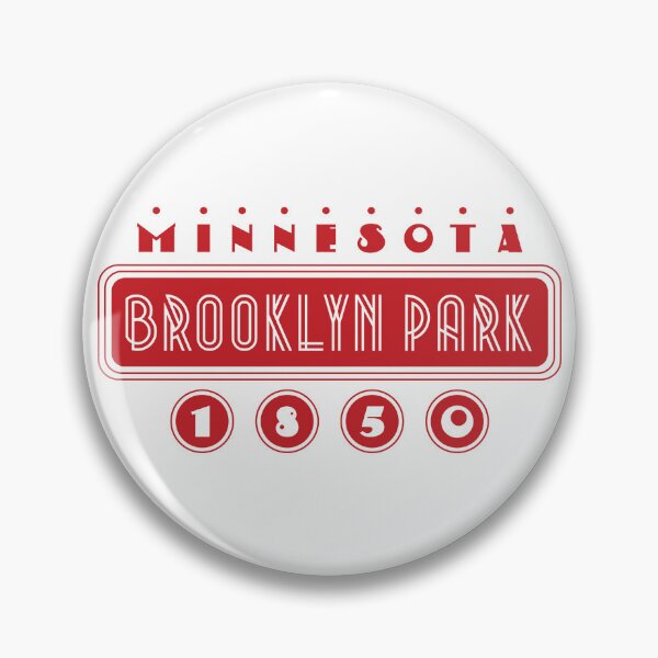 Artikelvorschau, Brooklyn-Park, Minnesota, USA. Beschriftung. rote Farbe entworfen und verkauft von Dmitry Sytnikov.