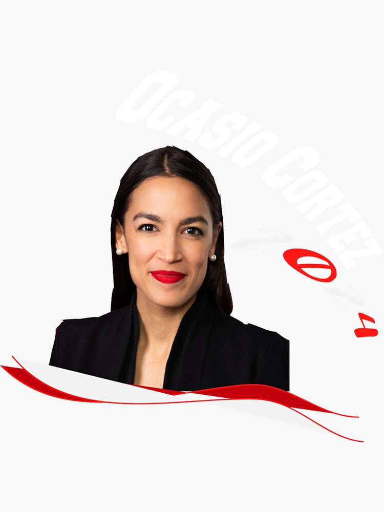 Aoc Canada Alexandria Ocasio Cortez Sticker For Sale By Lynahastore Redbubble