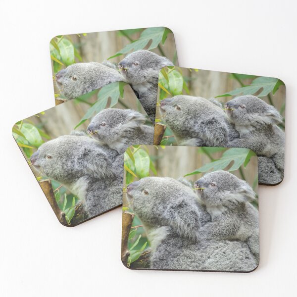 Item preview, Australian Mother Koala Baby Koala in Gum Tree designed and sold by Jaydee001.