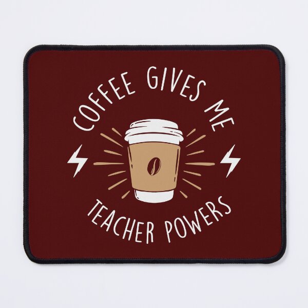 Item preview, Coffee gives me teacher powers_coffee for teachers gift ,funny gift idea designed and sold by Coffee-prince.
