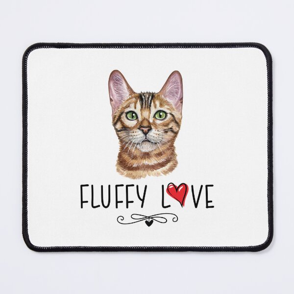 Item preview, Cat Fluffy Love Kitty Meow Portrait  designed and sold by Blok45.