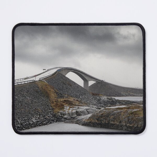 Item preview, The Storseisundet Bridge Norway designed and sold by kathleenjean.