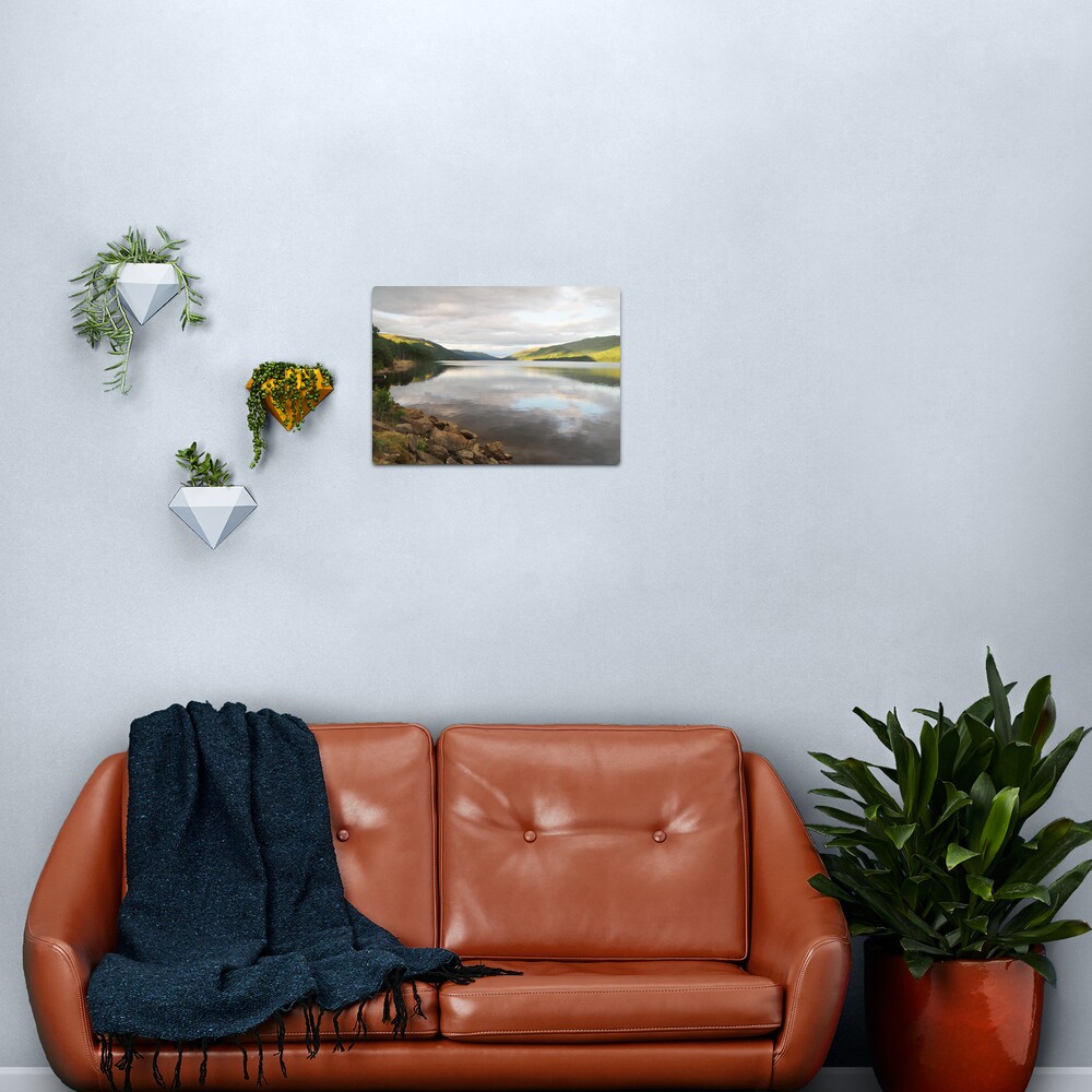 Somewhere not too far from Glasgow Metal Print