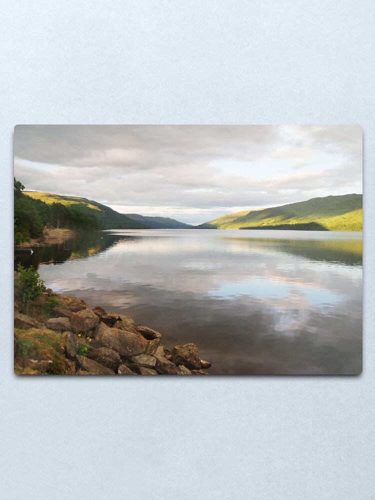 Alternate view of Somewhere not too far from Glasgow Metal Print