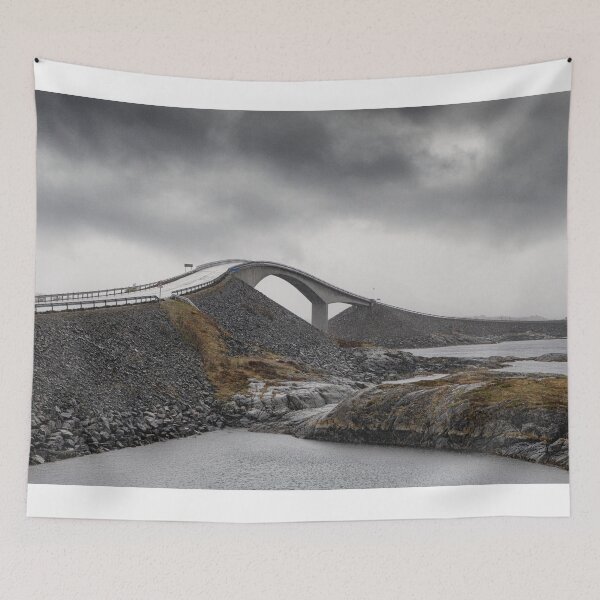 Item preview, The Storseisundet Bridge Norway designed and sold by kathleenjean.