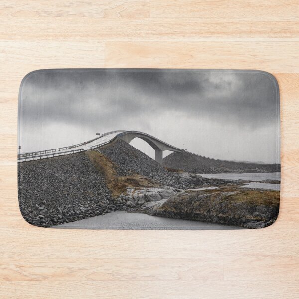 Item preview, The Storseisundet Bridge Norway designed and sold by kathleenjean.