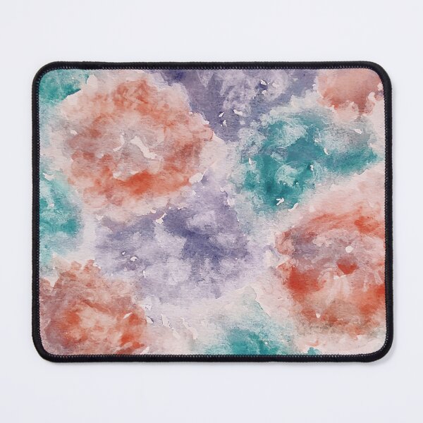 Item preview, watercolor hand painted abstract flowers 3 designed and sold by quinnstyle.