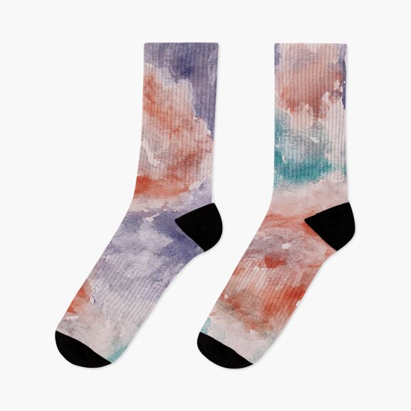 Item preview, watercolor hand painted abstract flowers 3 designed and sold by quinnstyle.