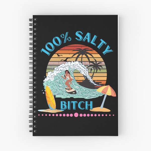 Item preview, 100 percent Salty Bitch. Beach surf design for women by dsrdirect designed and sold by dsrdirect.