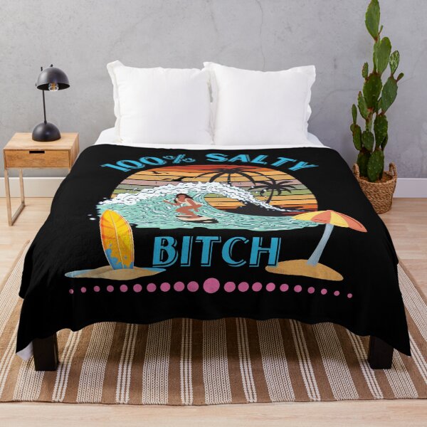 Item preview, 100 percent Salty Bitch. Beach surf design for women by dsrdirect designed and sold by dsrdirect.