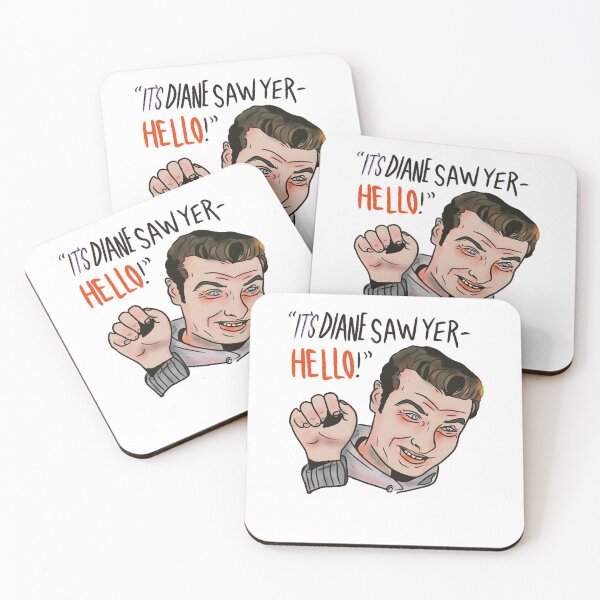 Item preview, “It’s Diane Sawyer, Hello!” Painting Gifts designed and sold by Cardoso858.