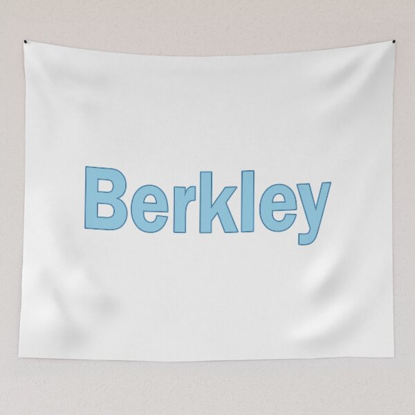 Item preview, Berkley - blue name lettering text - 0522 designed and sold by PrettyDesserted.
