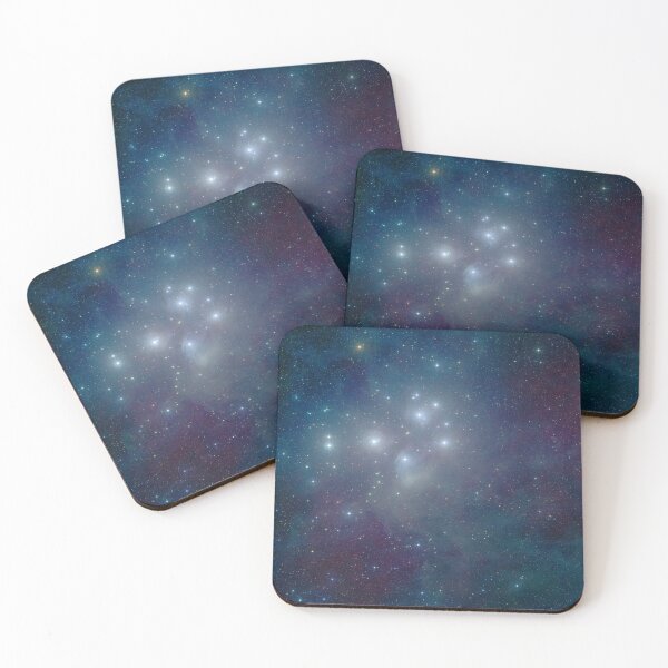Item preview, Star cluster Pleiades (M45) in the constellation of Taurus designed and sold by Raureif.