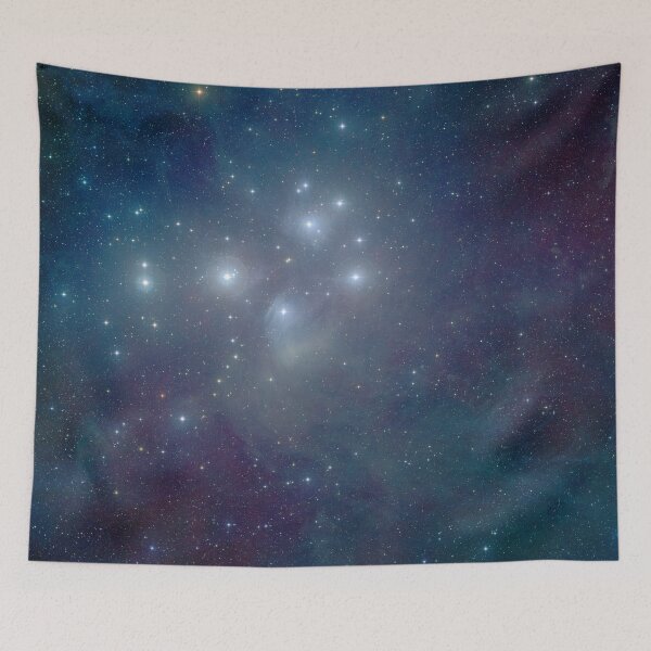 Item preview, Star cluster Pleiades (M45) in the constellation of Taurus designed and sold by Raureif.