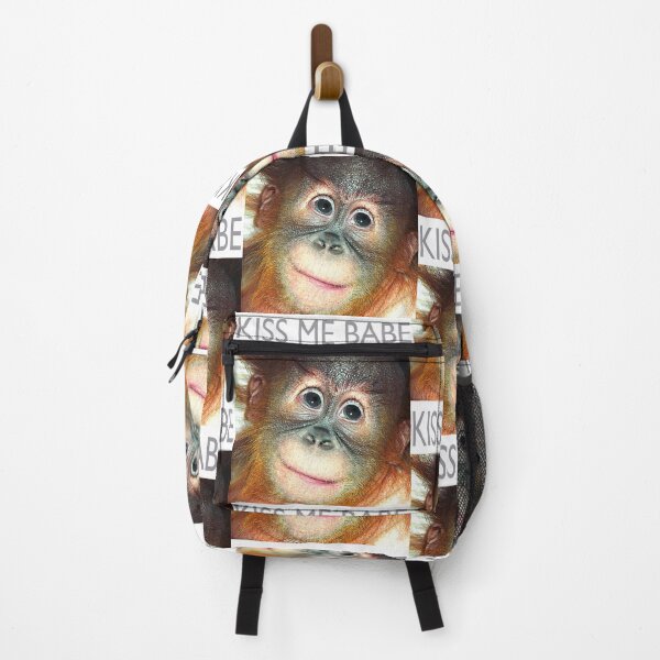 Item preview, orangutan KISS ME BABE designed and sold by Trish Hart.