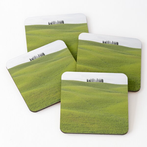 Item preview, Cypress trees in Val D Orcia designed and sold by pietrofoto.