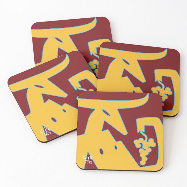 Vinotaur_04 Coasters (Set of 4)