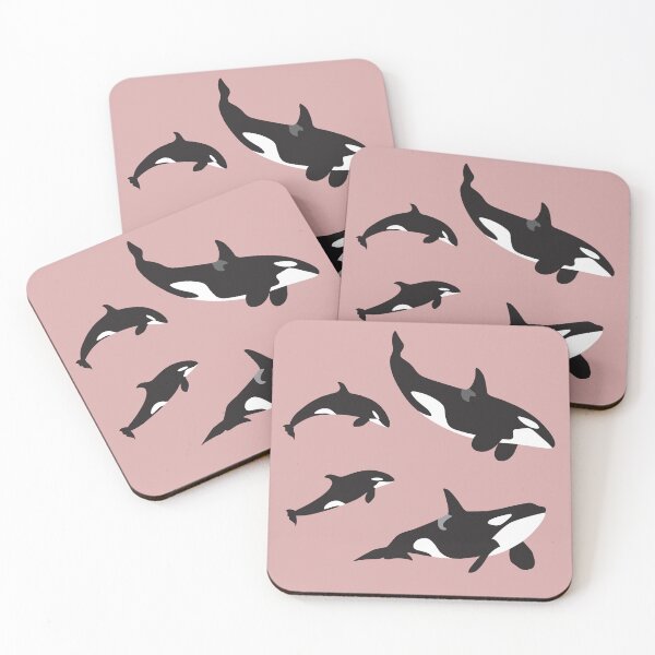 Artikelvorschau, Familie von Orcas entworfen und verkauft von AbrahamicDesign.