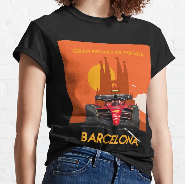 Scuderia Ferrari Sainz 2023 Spanish GP T-Shirt