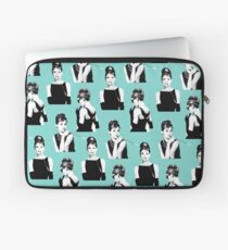 Tiffany print, Tiffany art, Audrey Hepburn, Tiffany blue, Fashion print, Scandinavian art, Modern art, Wall art, Print, Minimalistic, Modern Laptop Sleeve