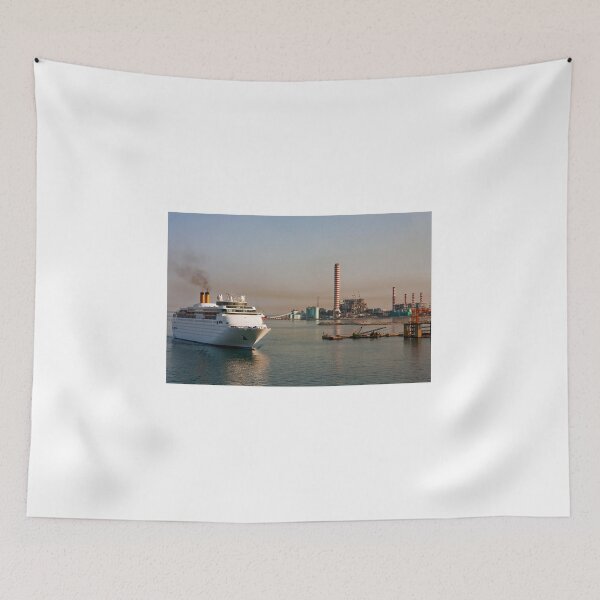 Item preview, Cruise Ship Into Industrial Area designed and sold by dbvirago.