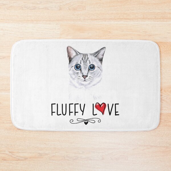Item preview, Cat Fluffy Love Kitty Meow Portrait  designed and sold by Blok45.