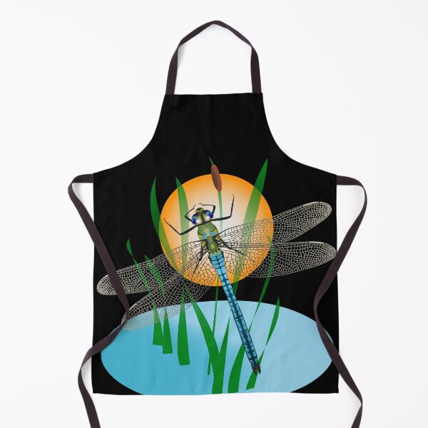 Item preview, Blue dragonfly in natural environment designed and sold by Ricogfx.