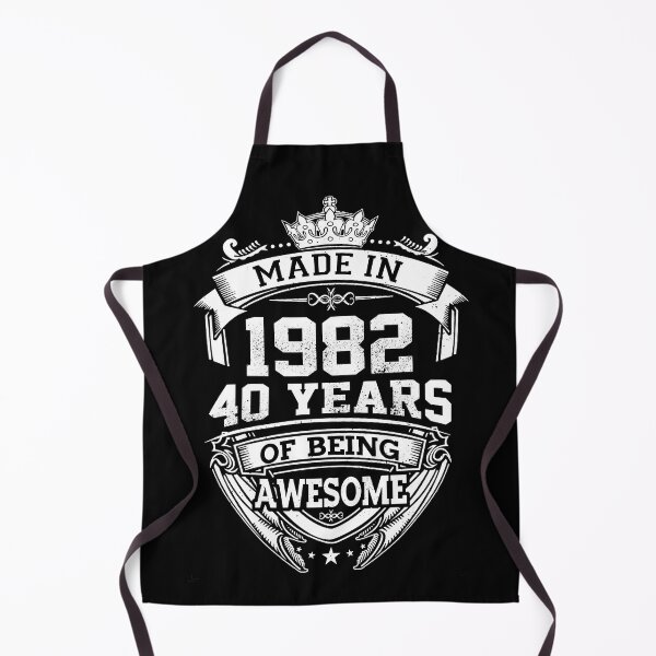 Item preview, Made In 1982 40 Years Of Being Awesome Classic Birthday designed and sold by AraJordeStore.