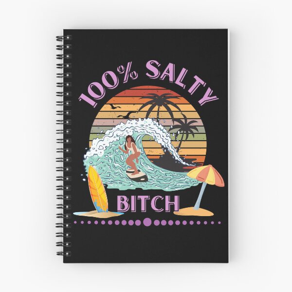 Item preview, 100 percent Salty Bitch. Beach surf design for women by dsrdirect designed and sold by dsrdirect.