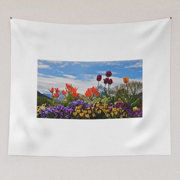 Item preview, Rautispitz mountain with a spring foreground designed and sold by mamba.