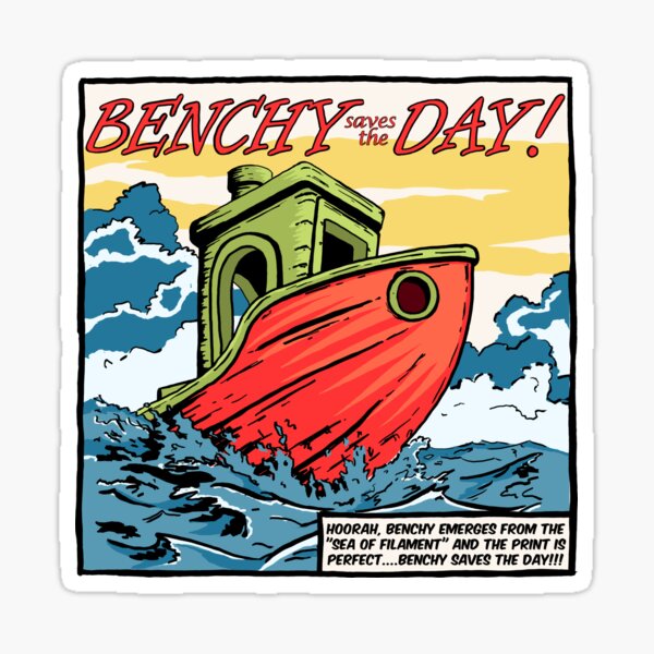 Item preview, Benchy saves the Day! designed and sold by FibreGrease.