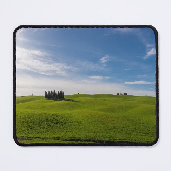 Item preview, Green field with trees in Val D Orcia designed and sold by pietrofoto.