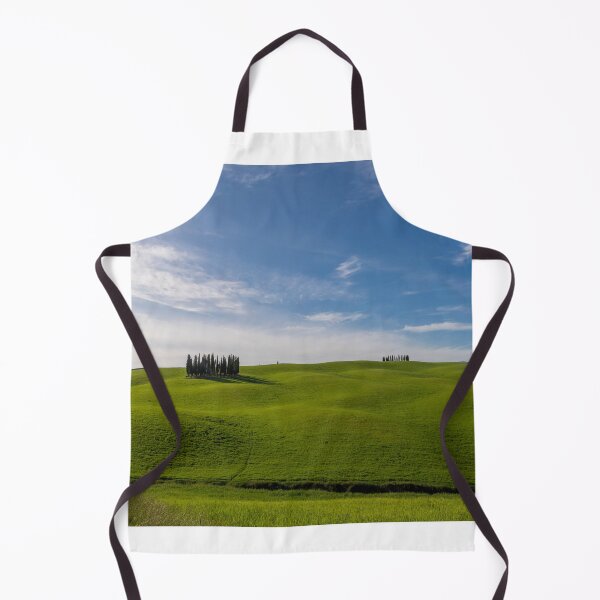 Item preview, Green field with trees in Val D Orcia designed and sold by pietrofoto.