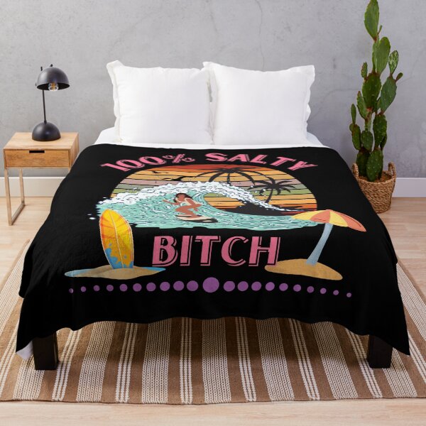 Item preview, 100 percent Salty Bitch. Beach surf design for women by dsrdirect designed and sold by dsrdirect.