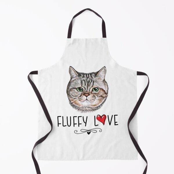 Item preview, Cat Fluffy Love Kitty Meow Portrait designed and sold by Blok45.