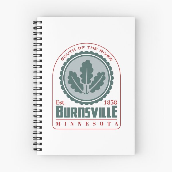 Item preview, Burnsville, Minnesota, USA. Lettering. Gray and red color designed and sold by Dmitry Sytnikov.