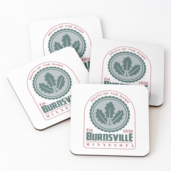 Item preview, Burnsville, Minnesota, USA. Lettering. Gray and red color designed and sold by Dmitry Sytnikov.