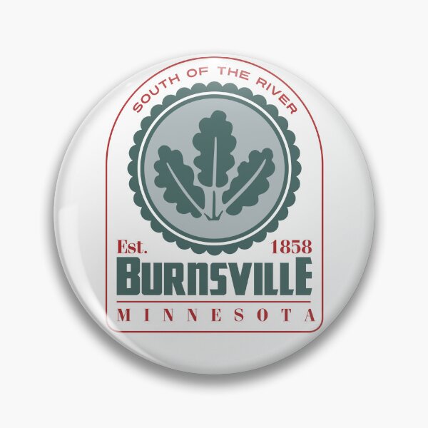 Item preview, Burnsville, Minnesota, USA. Lettering. Gray and red color designed and sold by Dmitry Sytnikov.