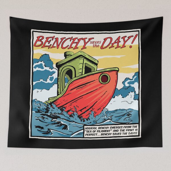 Item preview, Benchy saves the Day! designed and sold by FibreGrease.