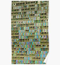 Pastel Façade Poster