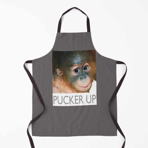 Item preview, orangutan  Pucker up designed and sold by Trish Hart.