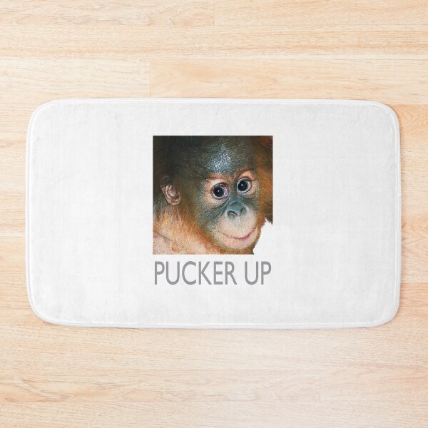 Item preview, orangutan  Pucker up designed and sold by Trish Hart.