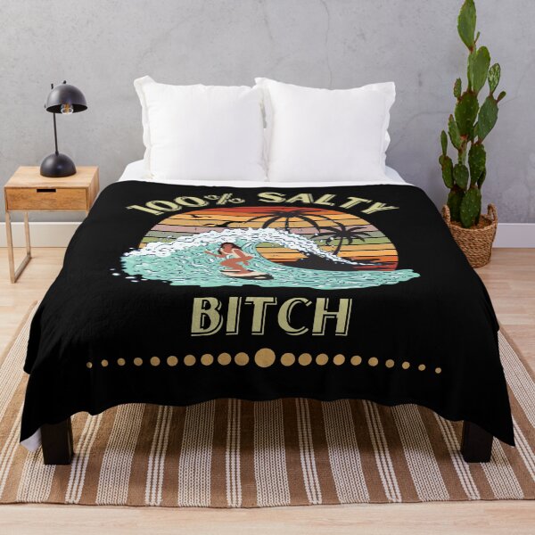 Item preview, 100 percent Salty Bitch. Beach surf design for women by dsrdirect designed and sold by dsrdirect.